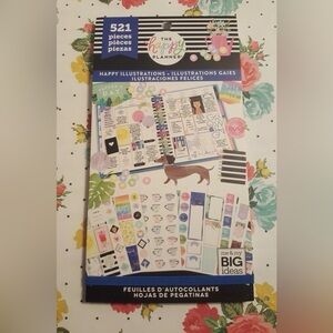 Happy Planner Happy Illustrations Sticker Book